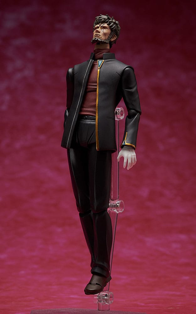 Neon Genesis Evangelion: Rebuild of Evangelion Figma Action Figure Gendo Ikari 16cm8