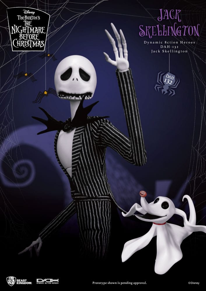 Nightmare before Christmas Dynamic 8ction Heroes Action Figure 1/9 Jack 21cm11