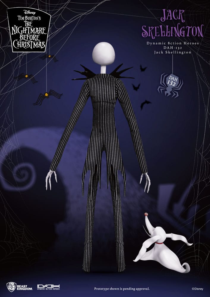 Nightmare before Christmas Dynamic 8ction Heroes Action Figure 1/9 Jack 21cm4