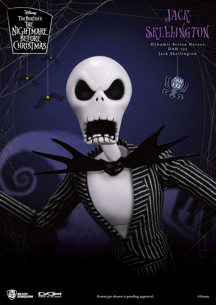 Nightmare before Christmas Dynamic 8ction Heroes Action Figure 1/9 Jack 21cm2