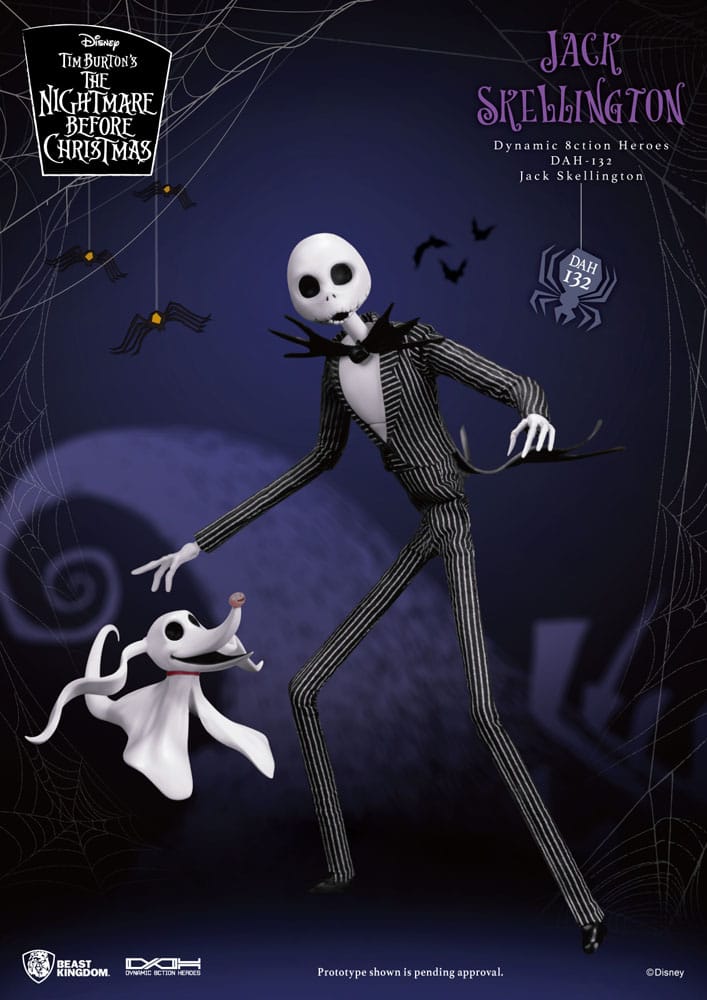 Nightmare before Christmas Dynamic 8ction Heroes Action Figure 1/9 Jack 21cm10