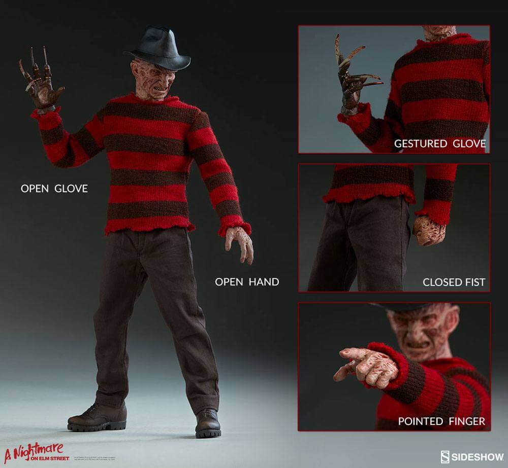Nightmare on Elm Street 3 Dream Warriors Action Figure 1/6 Freddy Krueger 30cm15