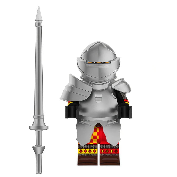 England Gunner Knight From Medieval Knight Custom Minifigure1
