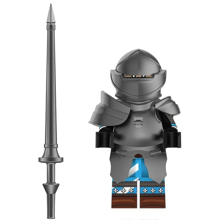 France Gunner Knight From Medieval Knight Custom Minifigure1
