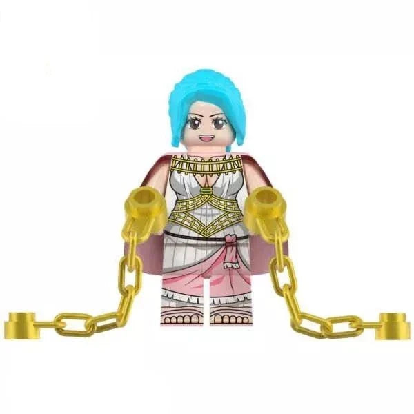 Nefertari D. Vivi Custom One Piece Anime Minifigure2
