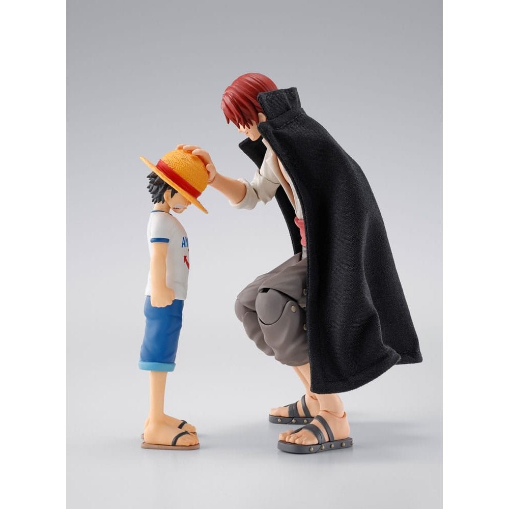 One Piece S.H.Figuarts Action Figure 2-Pack Shanks & Monkey D. Luffy Childhood Ver.1