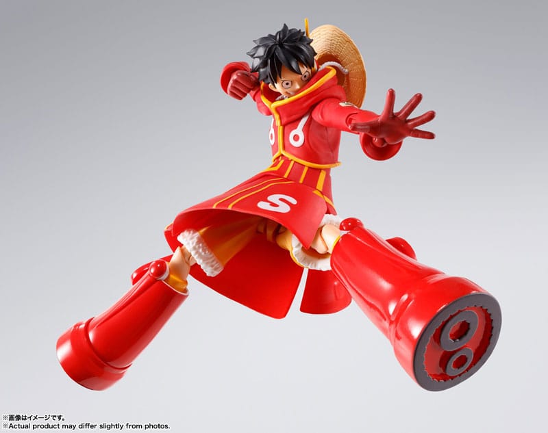 One Piece S.H. Figuarts Action Figure Monkey D. Luffy Future Island Egghead 15cm6