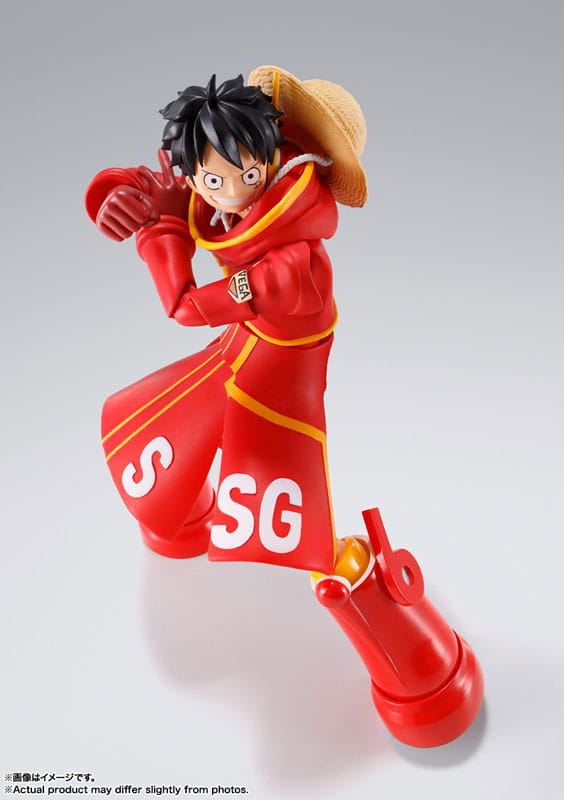 One Piece S.H. Figuarts Action Figure Monkey D. Luffy Future Island Egghead 15cm3