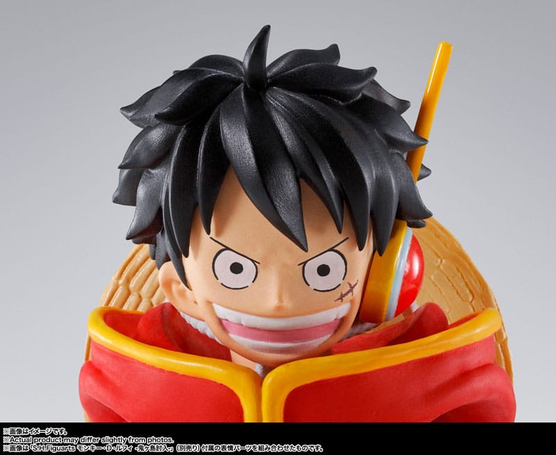 One Piece S.H. Figuarts Action Figure Monkey D. Luffy Future Island Egghead 15cm8