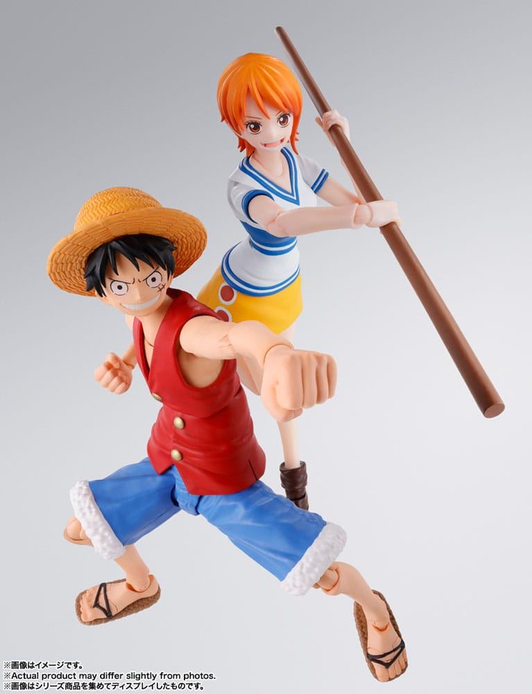 One Piece S.H. Figuarts Action Figure Nami Romance Dawn 14cm12