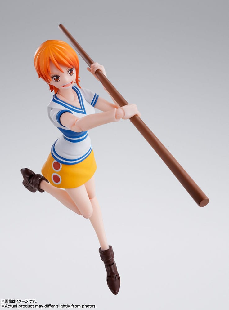 One Piece S.H. Figuarts Action Figure Nami Romance Dawn 14cm8