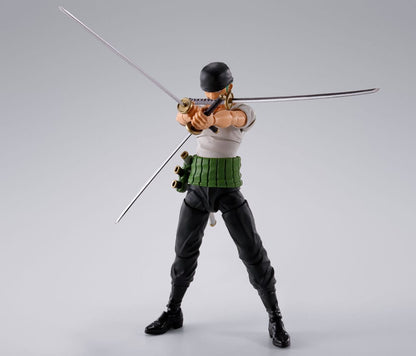 One Piece S.H.Figuarts Action Figure Roronoa Zoro Romance Dawn Ver. 15cm2