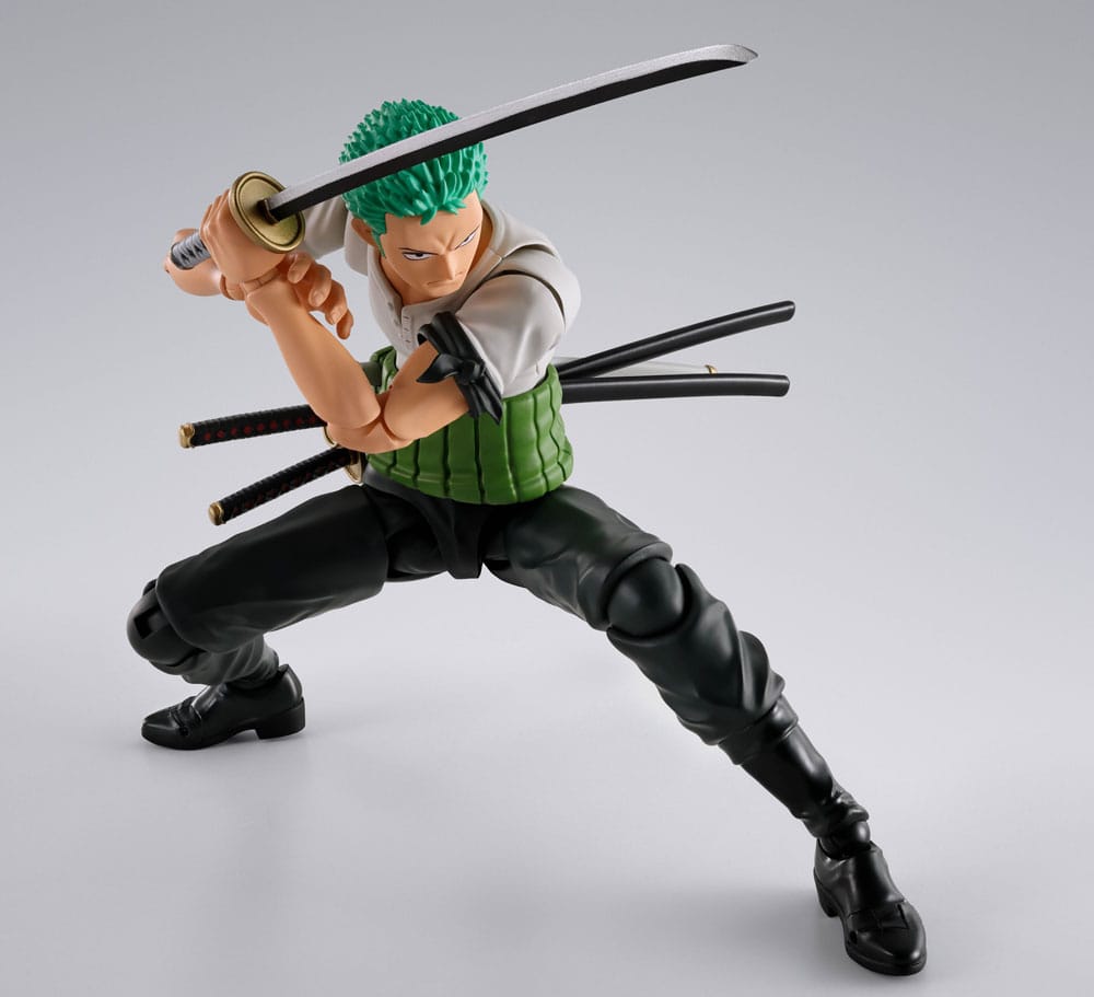 One Piece S.H.Figuarts Action Figure Roronoa Zoro Romance Dawn Ver. 15cm10