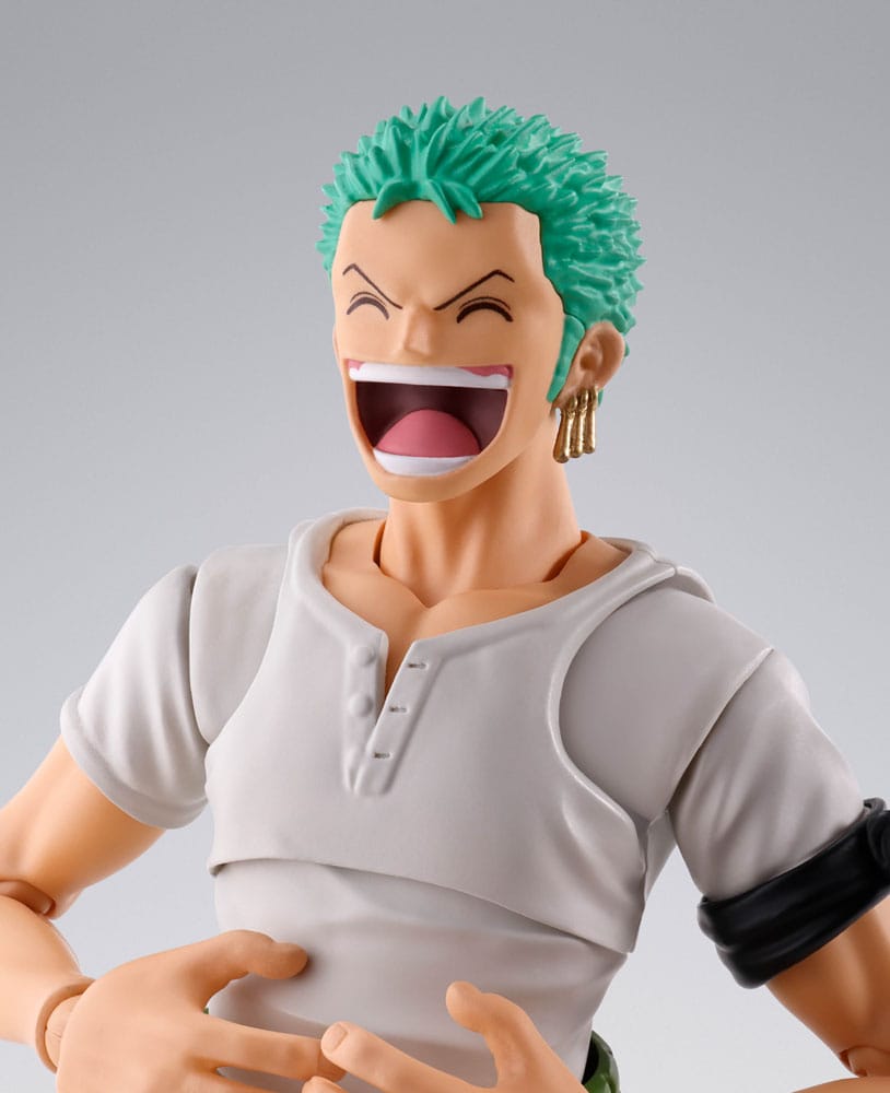 One Piece S.H.Figuarts Action Figure Roronoa Zoro Romance Dawn Ver. 15cm8