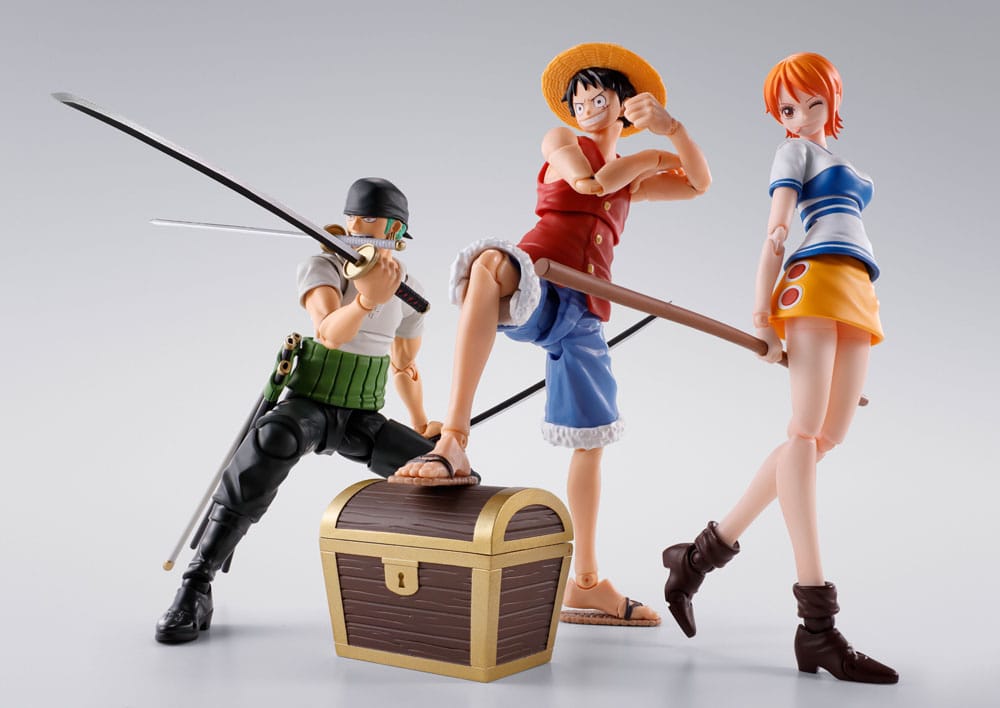 One Piece S.H.Figuarts Action Figure Roronoa Zoro Romance Dawn Ver. 15cm3