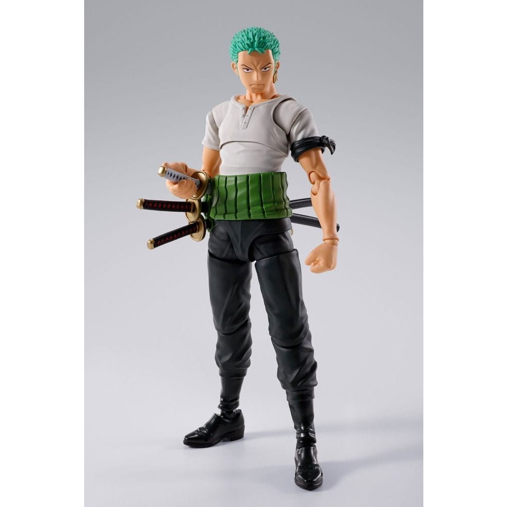 One Piece S.H.Figuarts Action Figure Roronoa Zoro Romance Dawn Ver. 15cm1