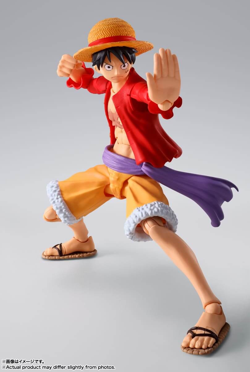 One Piece S.H. Figuarts Action Figure Monkey D. Luffy Raid on Onigashima 15cm4