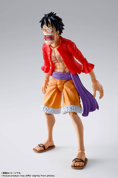 One Piece S.H. Figuarts Action Figure Monkey D. Luffy Raid on Onigashima 15cm6