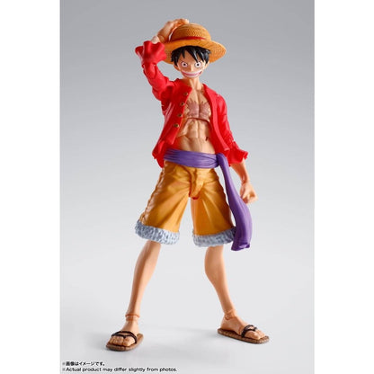 One Piece S.H. Figuarts Action Figure Monkey D. Luffy Raid on Onigashima 15cm1