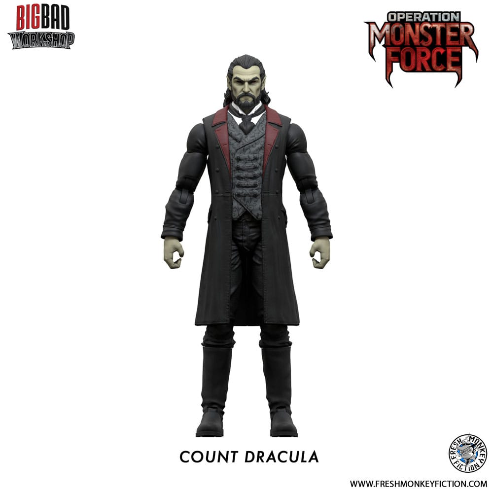 Operation: Monster Force Action Figure 1/12 Count Dracula 15cm1