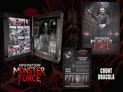 Operation: Monster Force Action Figure 1/12 Count Dracula 15cm10