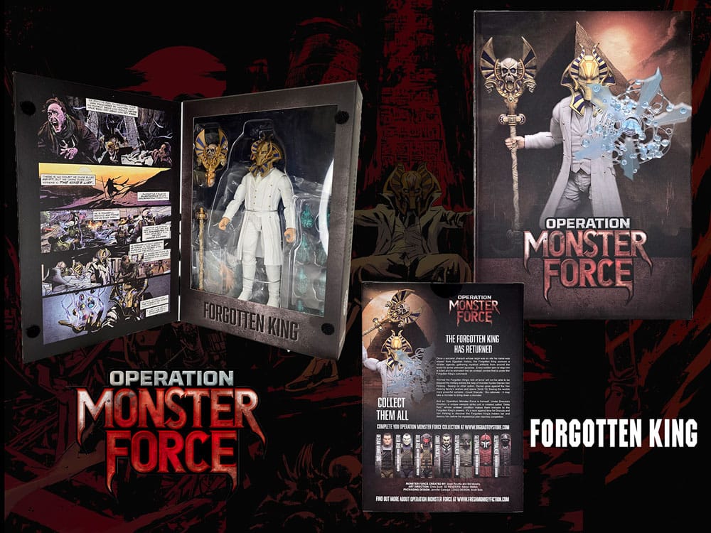 Operation: Monster Force Action Figure 1/12 Forgotten King 15cm9