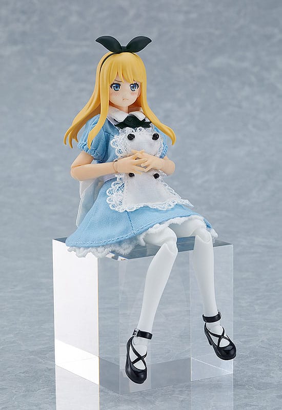 Original Character Figma Action Figure Female Body (Alice) with Dress and Apron Outfit 13cm8