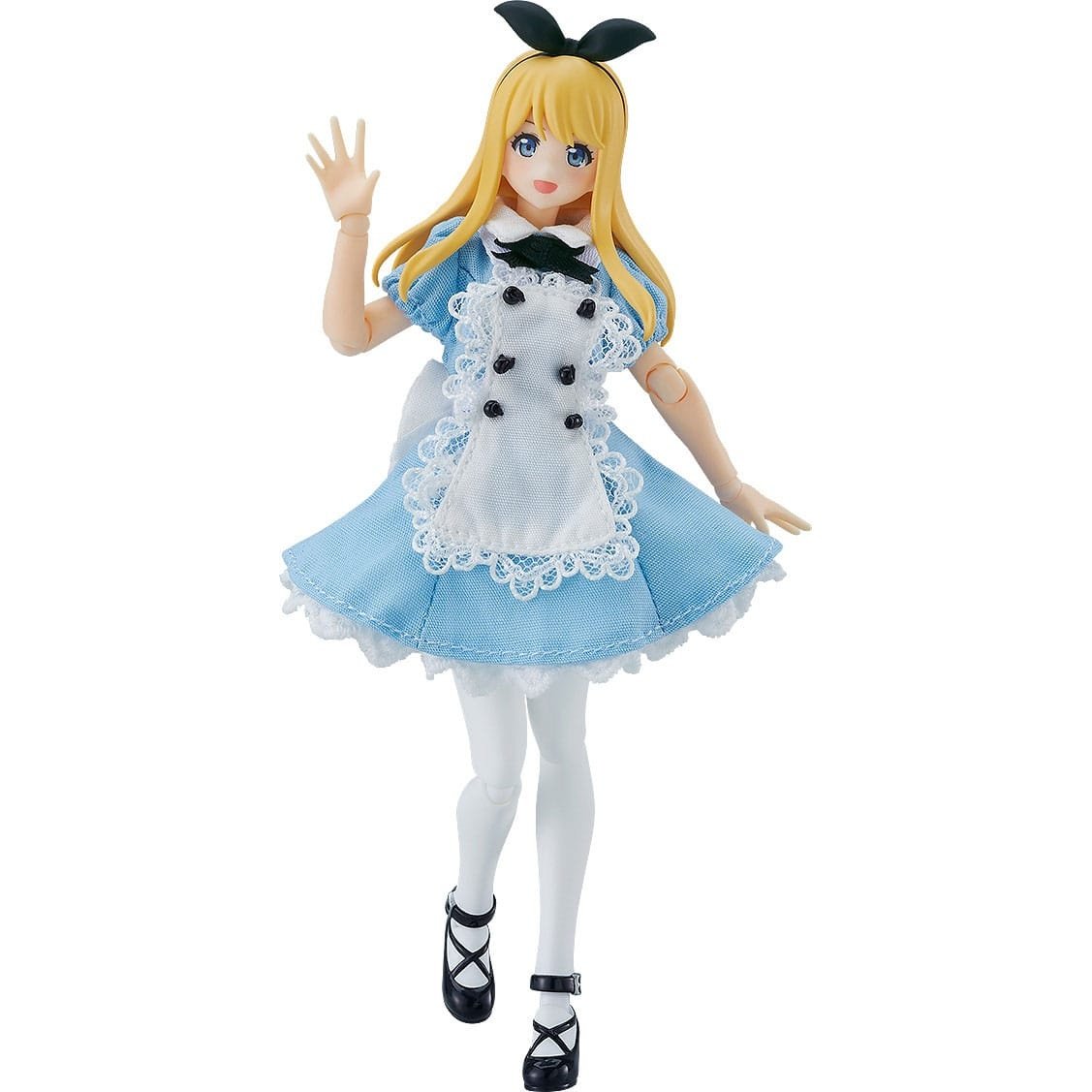 Original Character Figma Action Figure Female Body (Alice) with Dress and Apron Outfit 13cm1