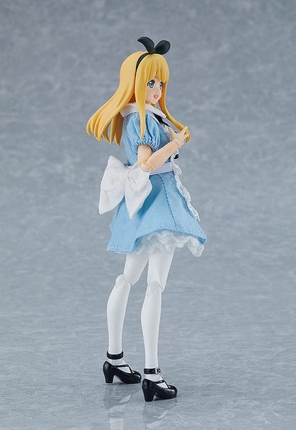 Original Character Figma Action Figure Female Body (Alice) with Dress and Apron Outfit 13cm4