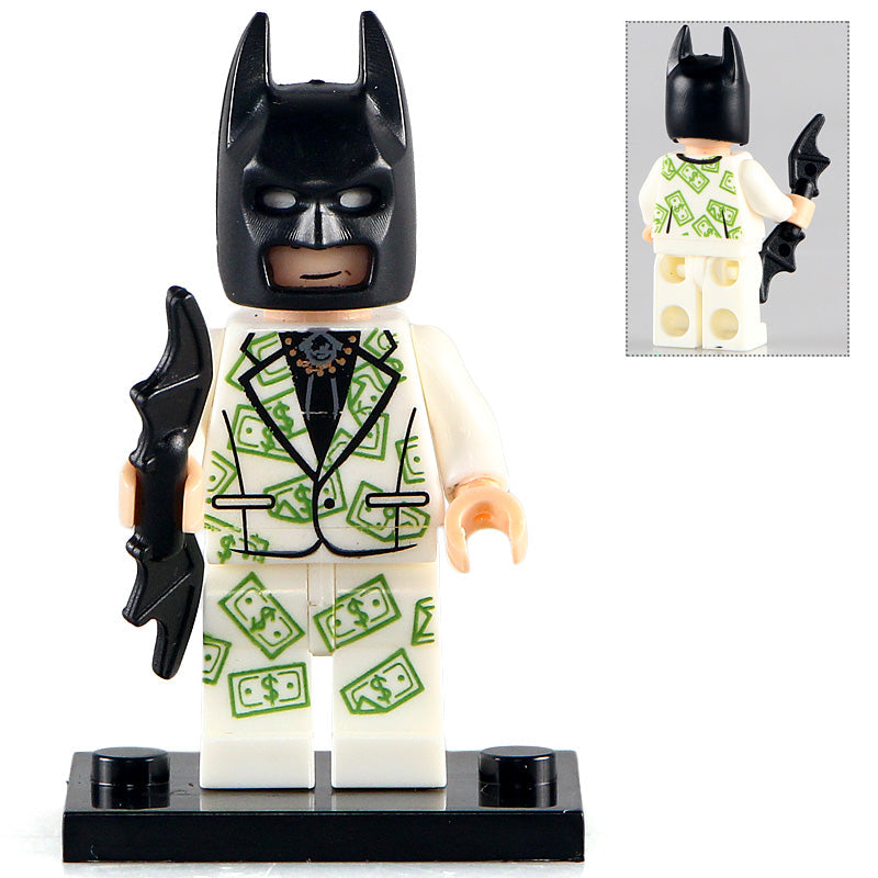 Dollar Suit Batman Custom DC Comics Superhero Minifigure1