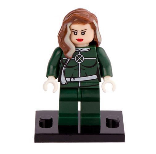 Rogue (X-Men) Custom Marvel Superhero Minifigure1