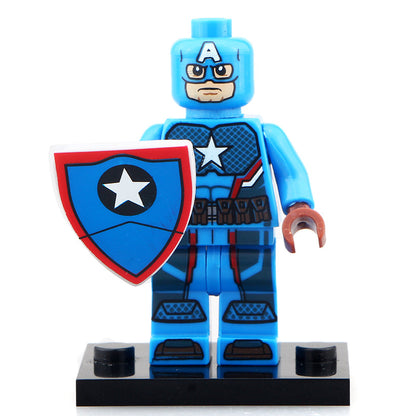 Captain America SDCC Custom Marvel Superhero Minifigure1