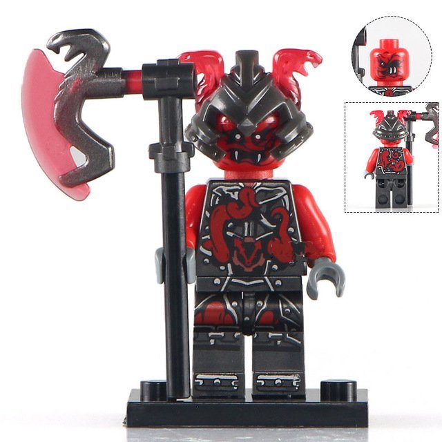 Slackjaw Ninjago Custom Minifigure1