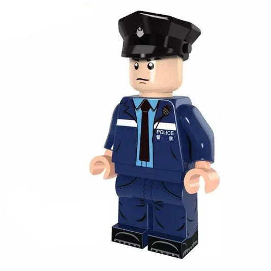 Hong Kong Police Officer Custom Minifigure1