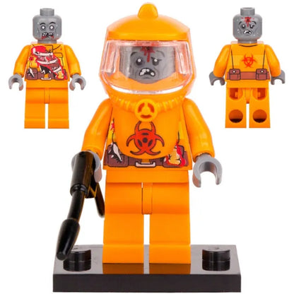 Infected Hazmat Guy custom Horror Minifigure1