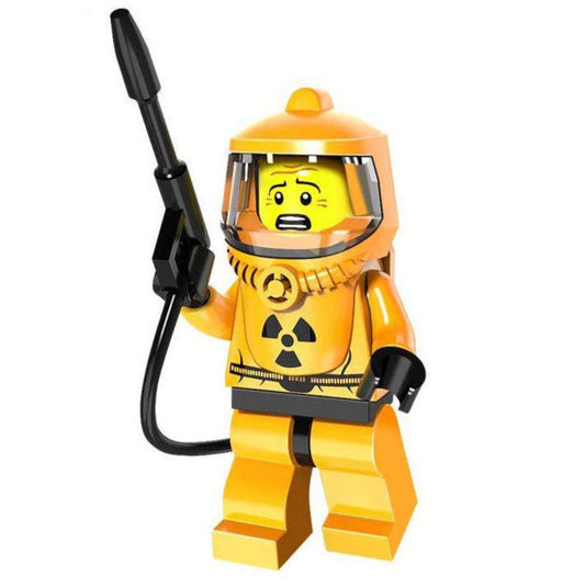 Hazmat Guy custom Collectable Series Minifigure1