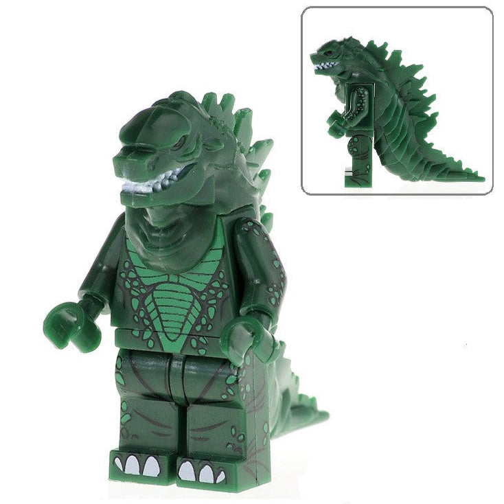 Godzilla Green Monster Horror Movie Minifigure1