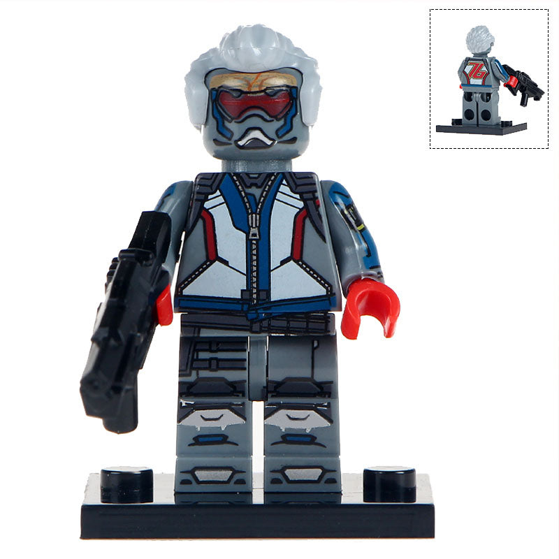 Soldier: 76 from Overwatch Custom Minifigure1