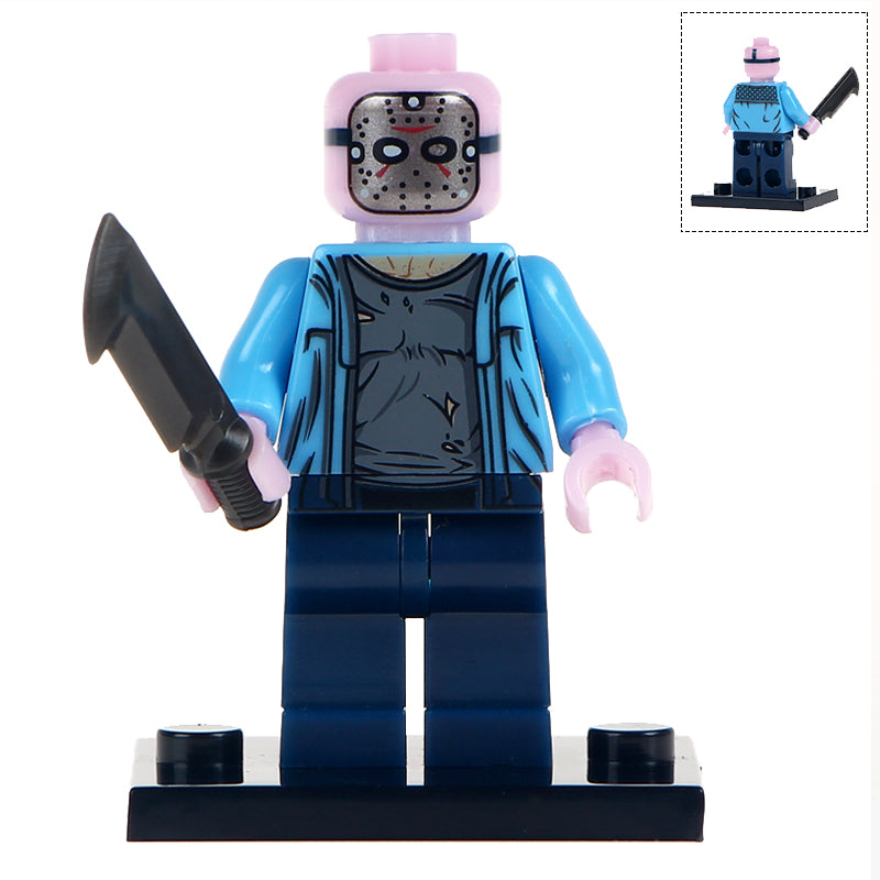 Jason Voorhees Horror Movie Custom Minifigure1