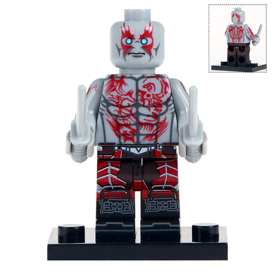 Drax the Destroyer Custom Marvel Superhero Minifigure1