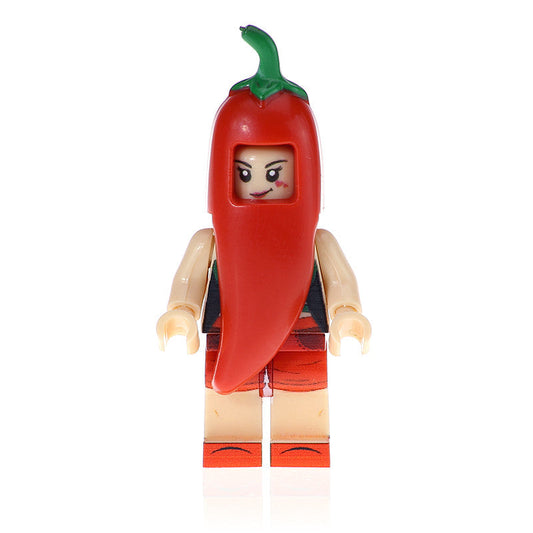 Cheeky Chilli Outfit Mascot Food Minifigure1
