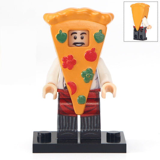 Pizza Outfit Mascot Fast Food Minifigure1