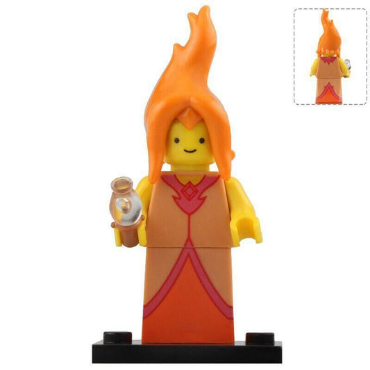 Flame Princess from Adventure Time Custom Minifigure1