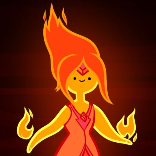 Flame Princess from Adventure Time Custom Minifigure2