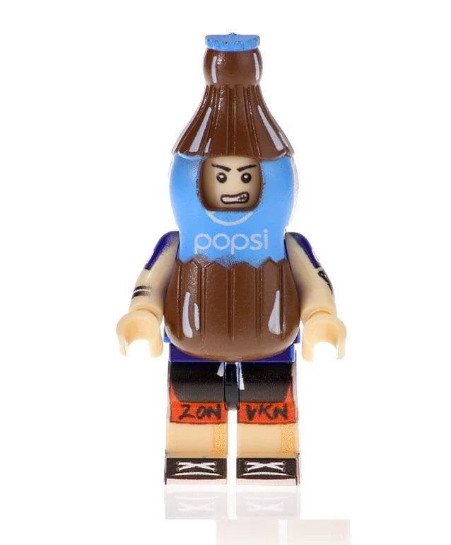 Pepsi Cola Drink Bottle Mascot Minifigure1