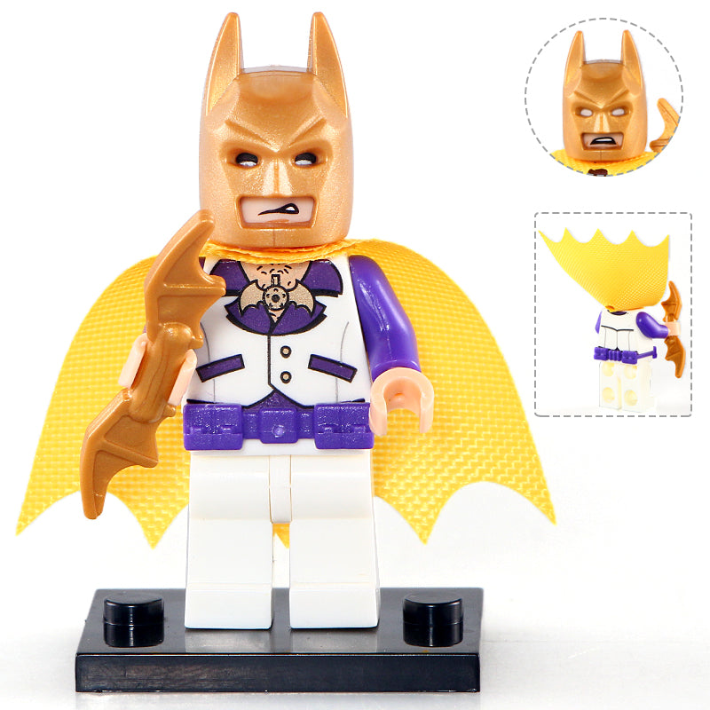 Disco Batman Custom DC Comics Superhero Minifigure1