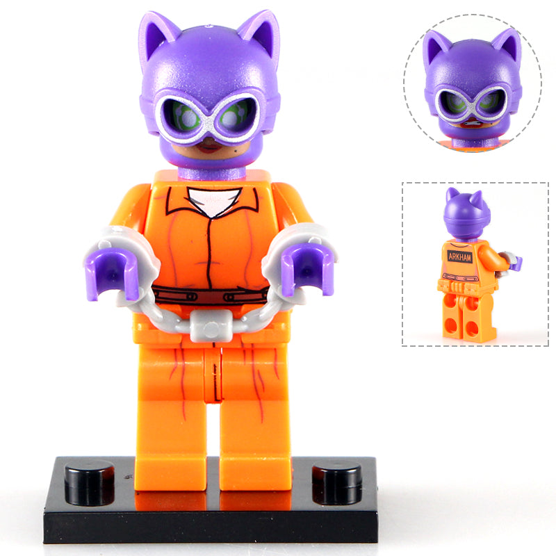 Catwoman Prison Outfit from Batman DC Comics Superhero Minifigure1