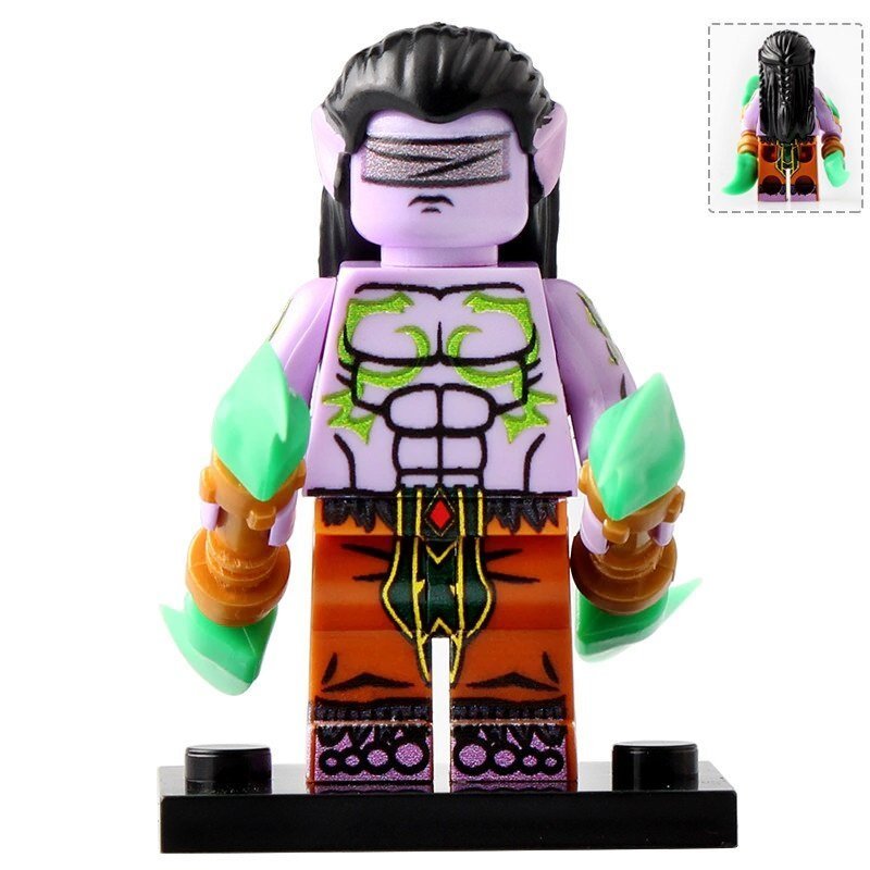 Illidan Stormrage from World of Warcraft Minifigure1