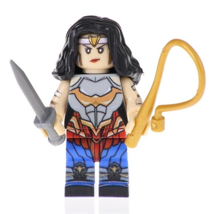 Wonder Woman (Injustice) Custom DC Superhero Minifigure1