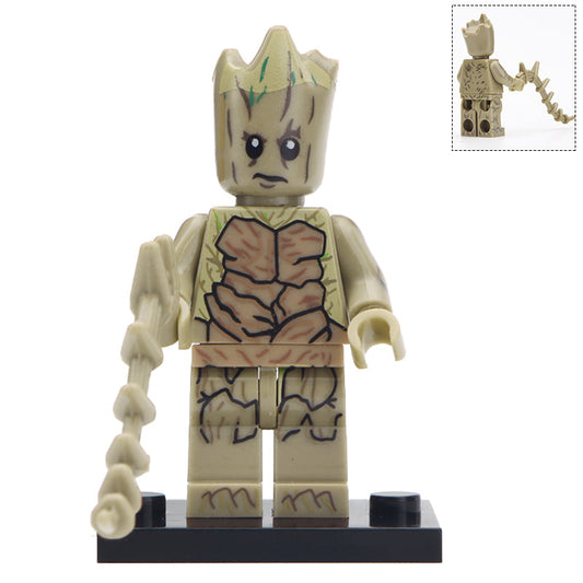 Groot Custom Marvel Superhero Minifigure Guardians of the Galaxy1